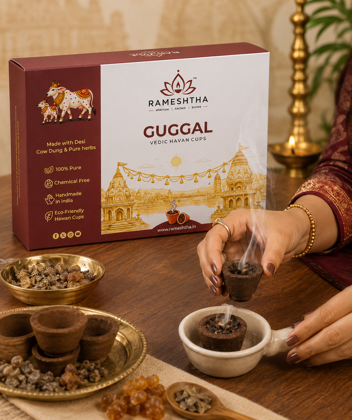 Gugal Havan cups