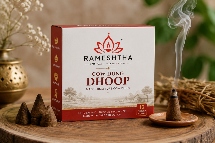 COW DUNG DHOOP BOX